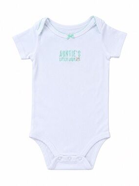 Auntie’s Little Lady Short Sleeve Bodysuit